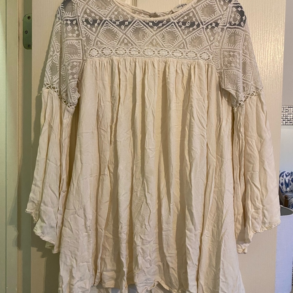 Umgee Long Lace Shirt